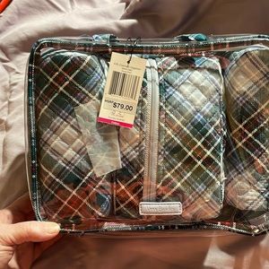 Vera Bradley 4 pc cosmetic organizer NWTS